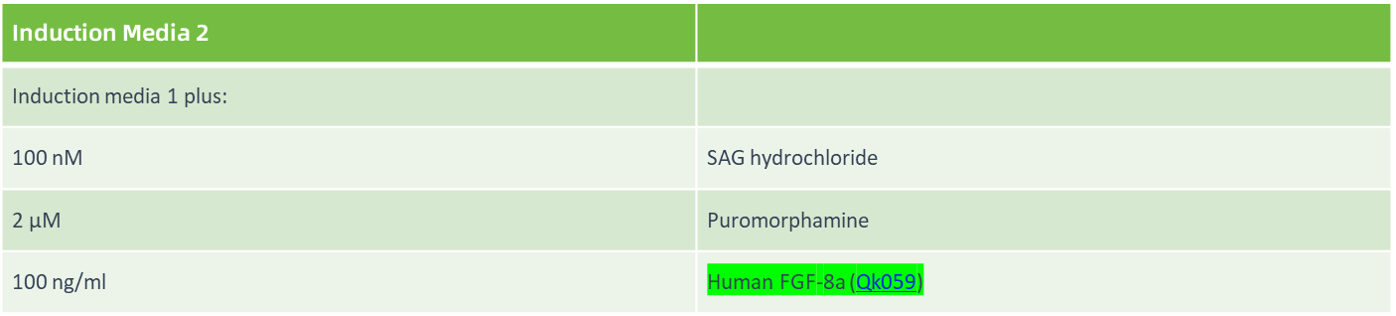 使用Induction Media 2更换培养液
