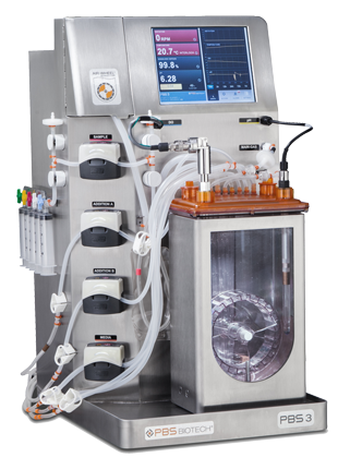 PBS垂直轮生物反应器3L