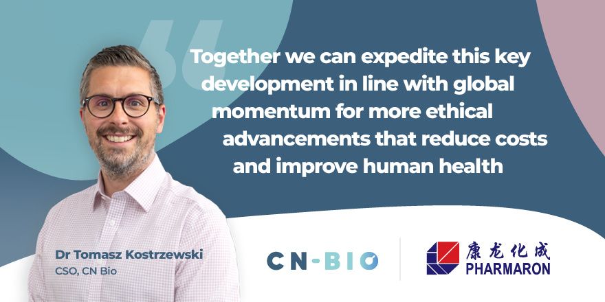 CN Bio与康龙化成建立长期战略合作，共同打造面向全球药物研发的器官芯片技术解决方案
