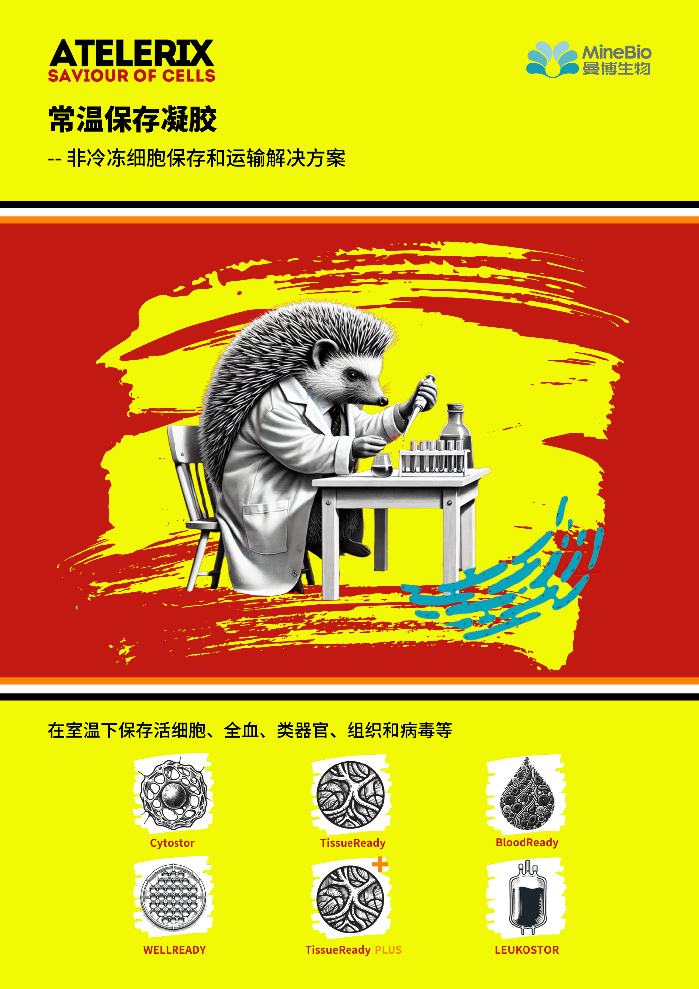 Atelerix常温保存凝胶产品彩页