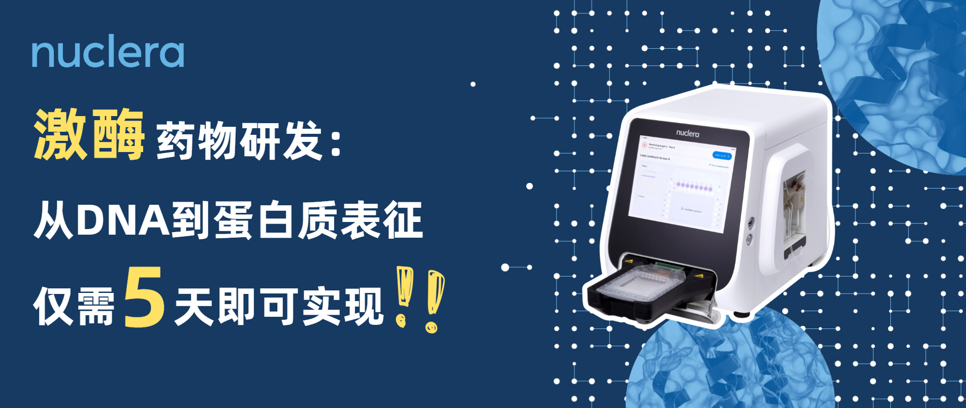 无细胞蛋白表达与筛选系统加速激酶药物研发：5天内实现从DNA到蛋白质表征