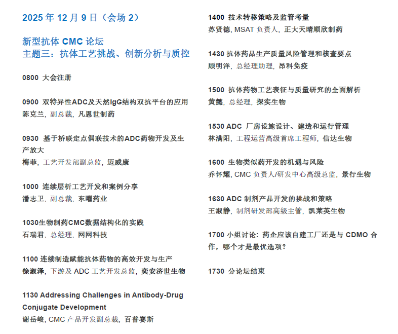 BIFT 2025会议日程2 BIFT 2025会议日程2