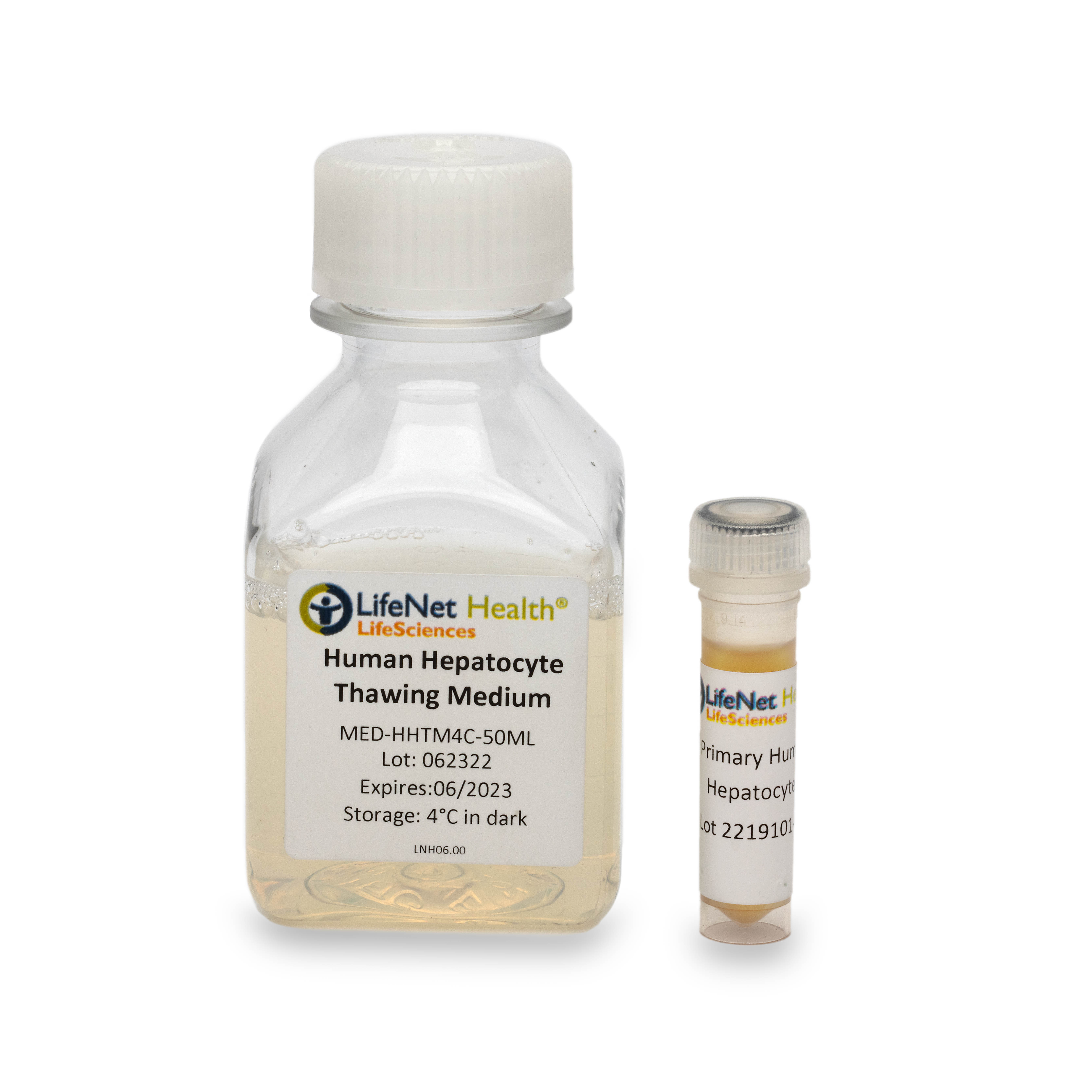 LifeNet Health 人原代肝细胞及培养基