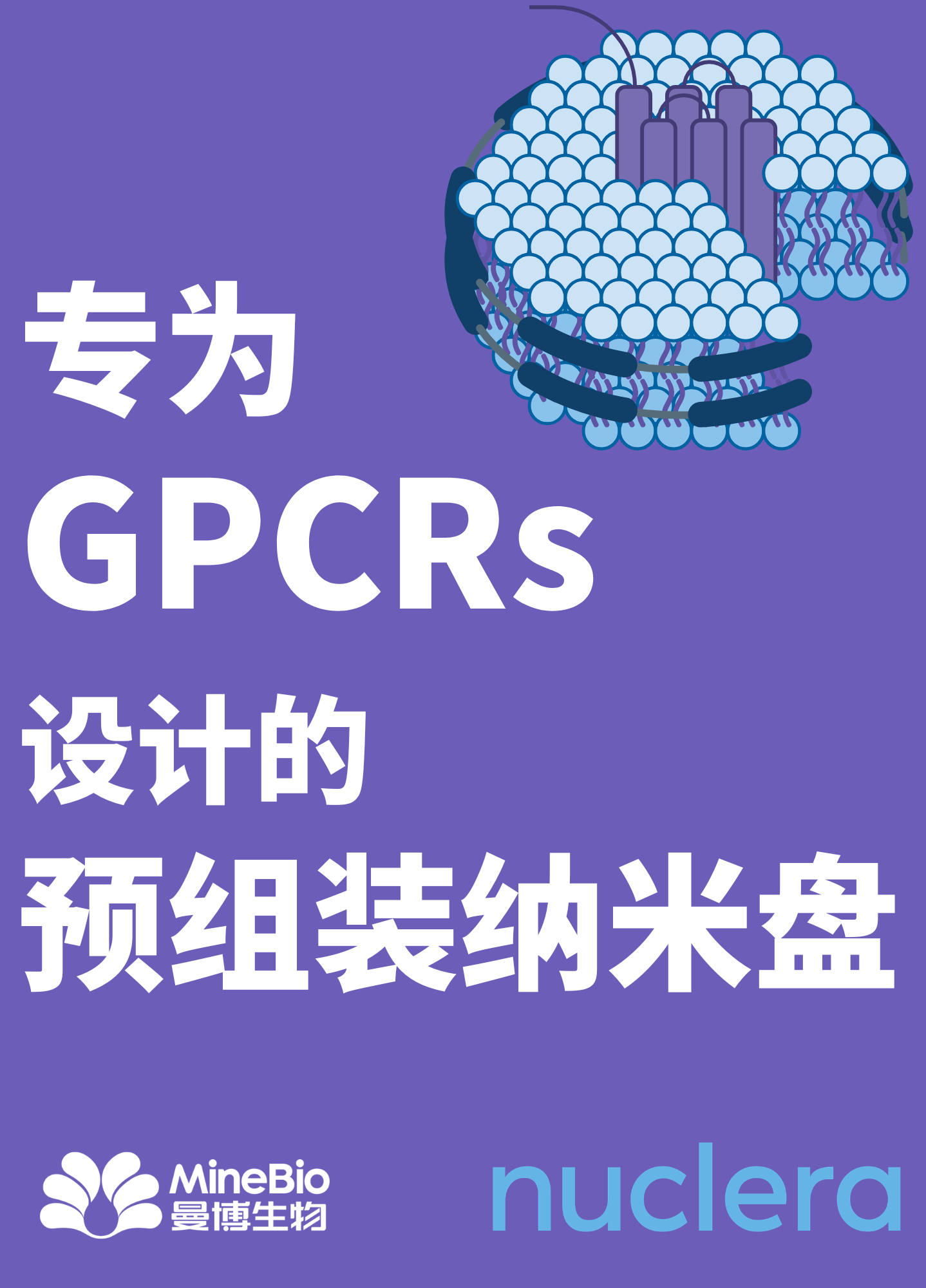 eProtein Discovery GPCR专用纳米盘