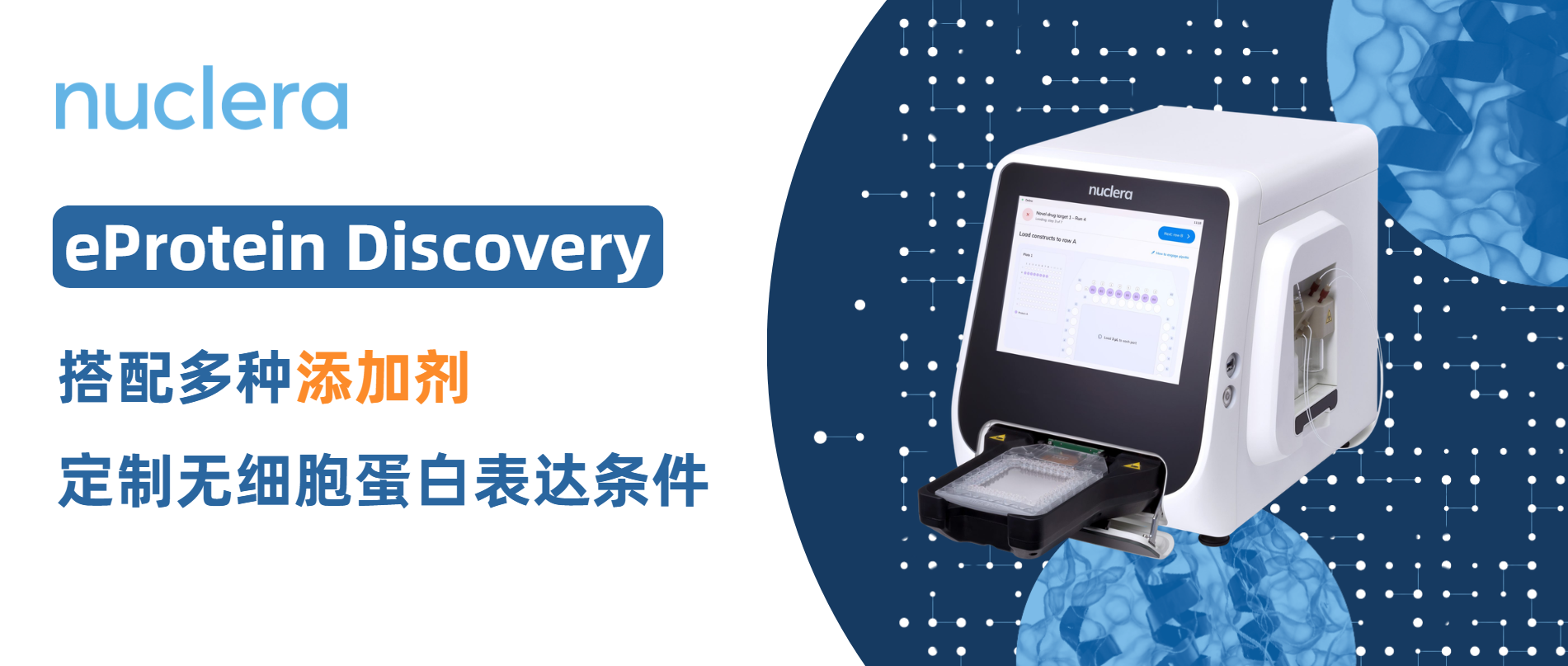 无细胞系统应用：eProtein Discovery搭配多种添加剂定制无细胞蛋白表达条件以获得活性蛋白质