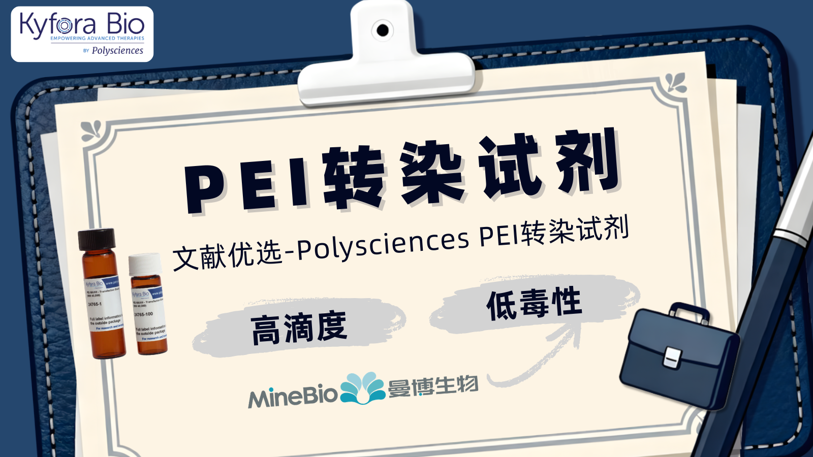 Polysciences|PEI转染试剂|293T|Expi293|CHO-S蛋白抗体瞬转