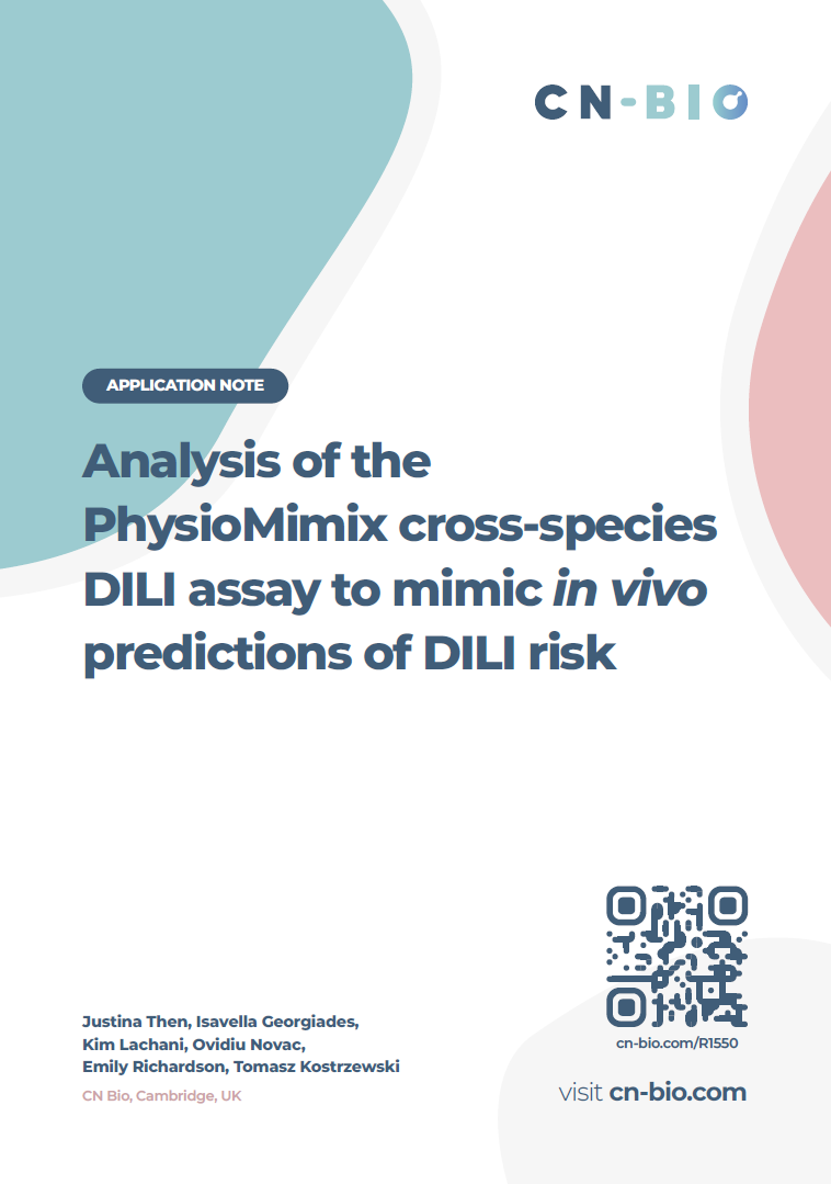 利用跨物种肝脏MPS DILI检测增强IVIVE
