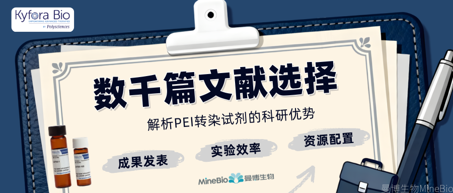 为什么数千篇文献都选择Kyfora by Polysciences的PEI转染试剂?